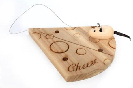 Wooden Cheese Wedge Board