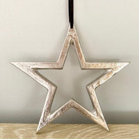 Raw Nickle Finish Star 20cm